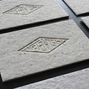 McTavish Surfboards letterpress business cards