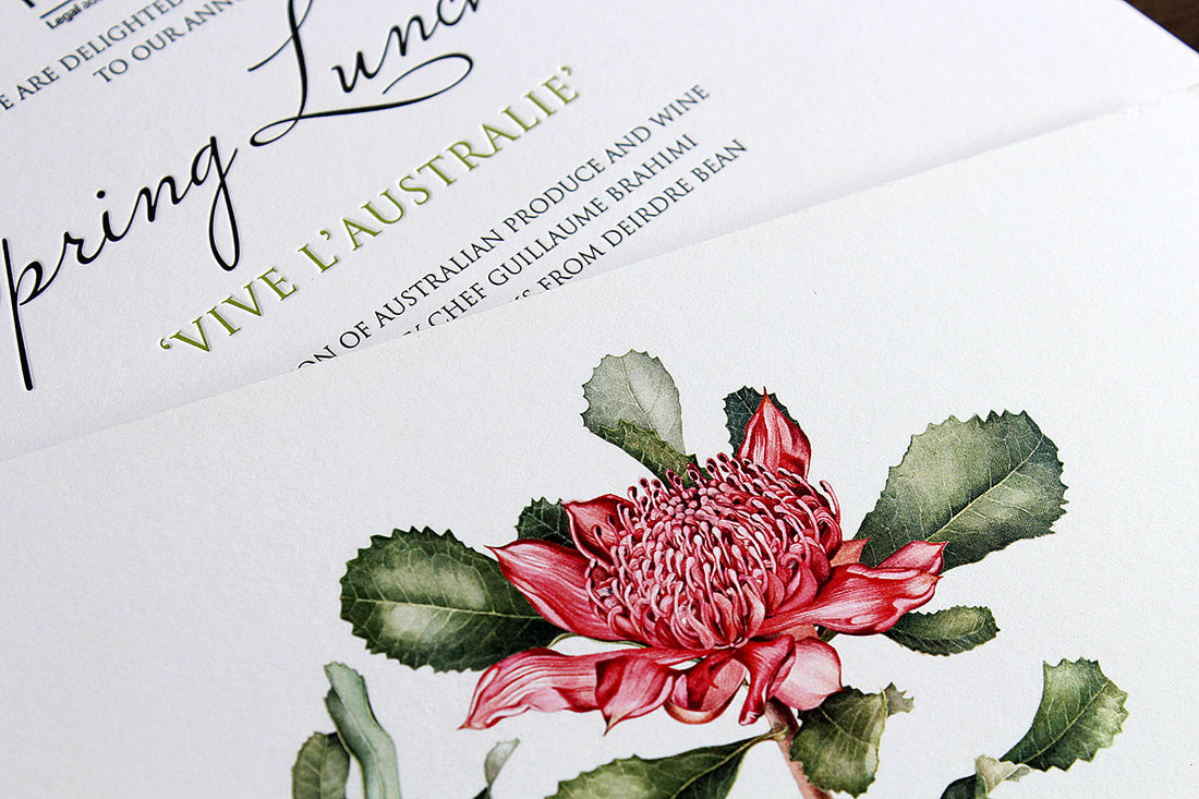 Letterpress event & brand cards – A5